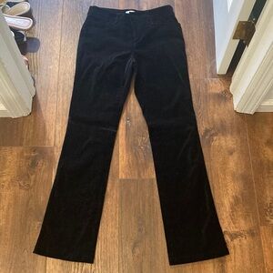 Kate Hill Black velvet pants size 4